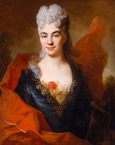 Brigitte Ansart portréja, 1704 körül (olaj, vászon) alkotó: Nicolas de Largillière