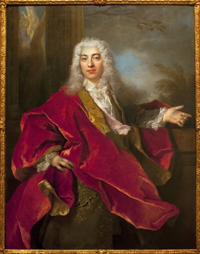 Monsieur de Noirmont (?) portréja - Nicolas de Largilliere (1656-1746) festménye, olaj, vászon, 1700 körül (Monsieur de Noirmont portréja, Nicolas de Largilliere, olaj, vászon, 1700 körül) - Ókori Művészeti Múzeum Lisszabon (Portugália) alkotó: Nicolas de Largillière
