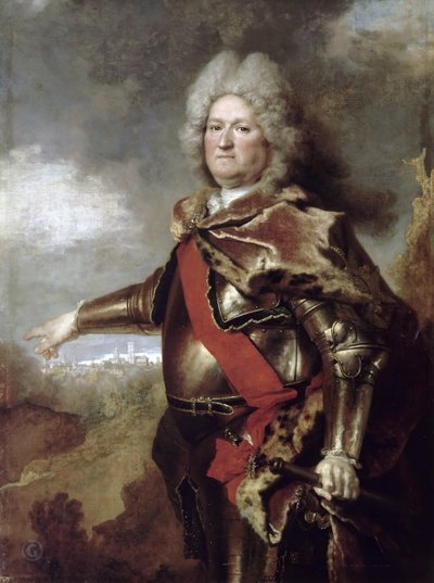 Antoine Le Prestre, Puy-Vauban grófja (1654-1731), Béthune kormányzója. alkotó: Nicolas de Largillière