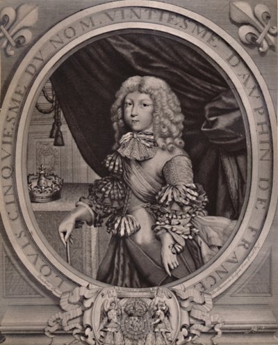 Francia Lajos, Grand Dauphin, gyermekként, 17. század 1894 alkotó: Nicolas de Larmessin II