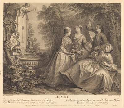 Dél alkotó: Nicolas de Larmessin IV after Nicolas Lancret