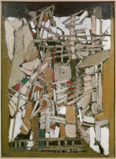 Tisztelgés Piranesi előtt alkotó: Nicolas de Staël
