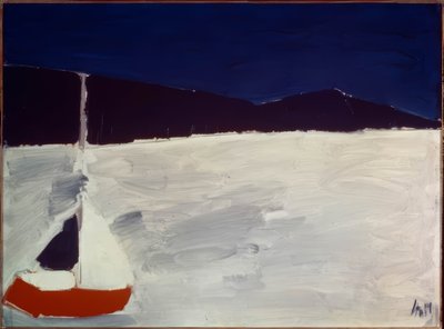 tengerparti tájkép alkotó: Nicolas de Staël