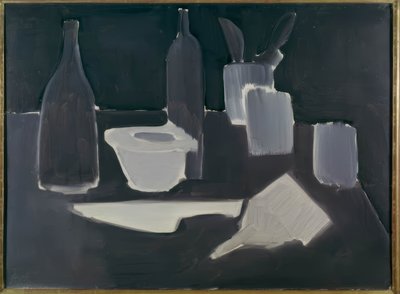 Csendélet, grisaille alkotó: Nicolas de Staël