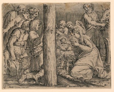 A Pásztorok imádata alkotó: Nicolaus van Aelst