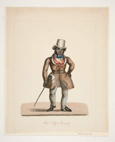 A fekete Dandy alkotó: Nicolino Calyo