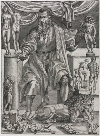 Baccio Bandinelli, 1548. alkotó: Nicolo della Casa