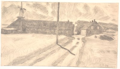 A Vester Paabjerg farm alkotó: Niels Jakob Jakobsen Bjerre