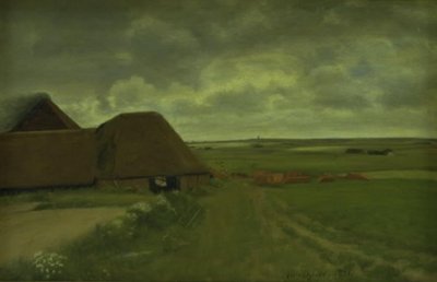 Egy nyugat-jütlandi téglagyárban. Szürke időjárás alkotó: Niels Jakob Jakobsen Bjerre