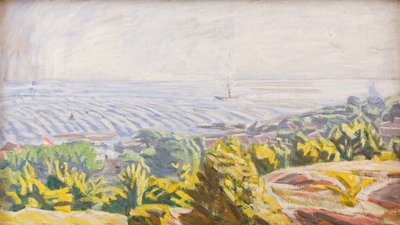 Kilátás Bokulból, Gudhjemből alkotó: Niels Larsen Stevns