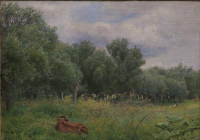 Fűzfák a Nysø-i réten alkotó: Niels Skovgaard