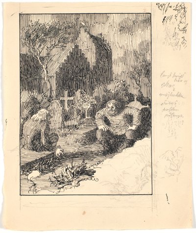Strandwarslet és Kirkegrimen alkotó: Niels Skovgaard