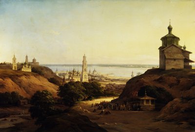 Jurjev-Povolzsszkij képe, 1851 alkotó: Nikanor Grigoryevich Chernetsov