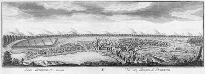 A Nyevjanszki Vasmű látképe, 1769. alkotó: Nikita Fyodorovich Chelnakov