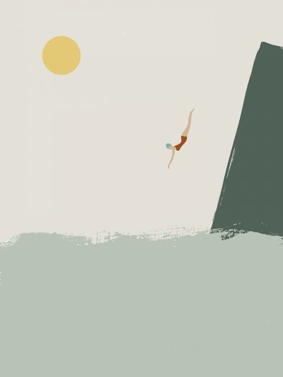 Ocean Cliff merülés alkotó: Nikita Jariwala