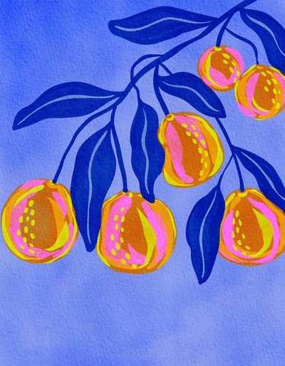 Élénk színű citruság alkotó: Nikita Jariwala