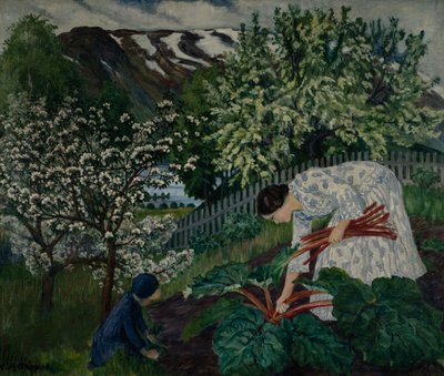 Rebarbara alkotó: Nikolai Astrup