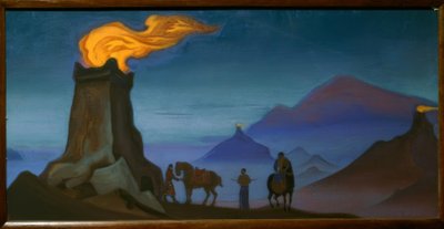 A győzelem lángja alkotó: Nikolai Konstantinowitsch Roerich