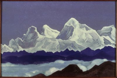 Mount Everest / N. K. Roerich festménye alkotó: Nikolai Konstantinowitsch Roerich
