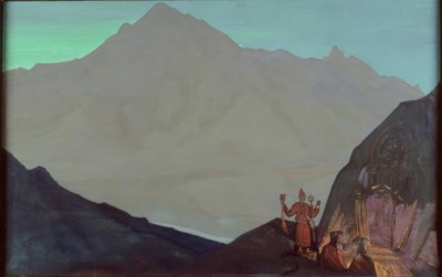 N.K.Roerich, Chenrezig, Nyugat-Tibet alkotó: Nikolai Konstantinowitsch Roerich