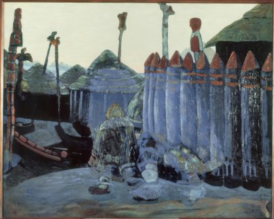 N.K.Roerich, Pogány templom alkotó: Nikolai Konstantinowitsch Roerich