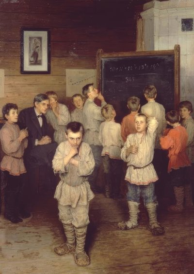 Szóbeli eredmény alkotó: Nikolai P. Bogdanow-Bjelski
