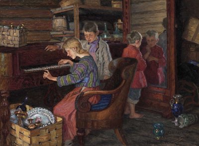 A szocializáció, 1918 alkotó: Nikolai Petrovich Bogdanov Belsky