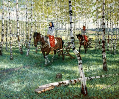A munkához”, 1921. alkotó: Nikolai Petrovich Bogdanov Belsky