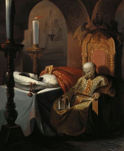 Rettegett Iván és fia, Iván 1860-as évek 1581. november 16-án, pénteken. alkotó: Nikolai Semyonovich Shustov