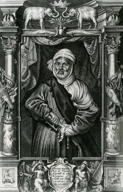 Abu l-Hasan Ali, más néven Muley Hacén, 1535 alkotó: Nikolaus van der Horst