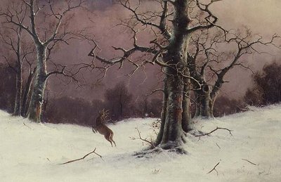 A Szarvasvadászat alkotó: Nils Hans Christiansen