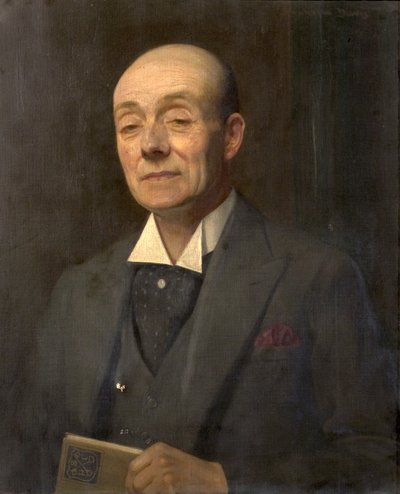 Edward P. Day, a Bingham Public Elementary School mestere (olaj, vászon) alkotó: Noel Denholm Davis