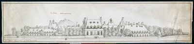St Louis Hospital, 1677 körül (toll és tinta papíron) alkotó: Noel Gasselin