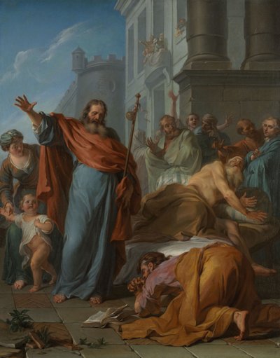 Nagy Szent Jakab csodái, 1726 alkotó: Noel-Nicholas Coypel
