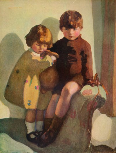 Ian és Rosemary, 1923 alkotó: Norah Neilson-Gray