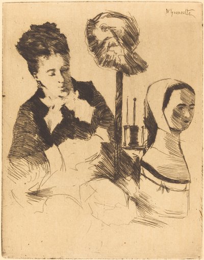 A Milliner alkotó: Norbert Goeneutte