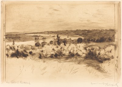 A Szajna, Quillebeuf alkotó: Norbert Goeneutte
