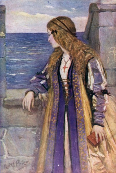 Clare a tantalloni oszlopokról (színes litó) alkotó: Norman Mills (after) Price