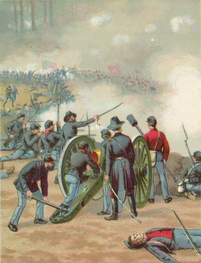 A gettysburgi csata alkotó: North American