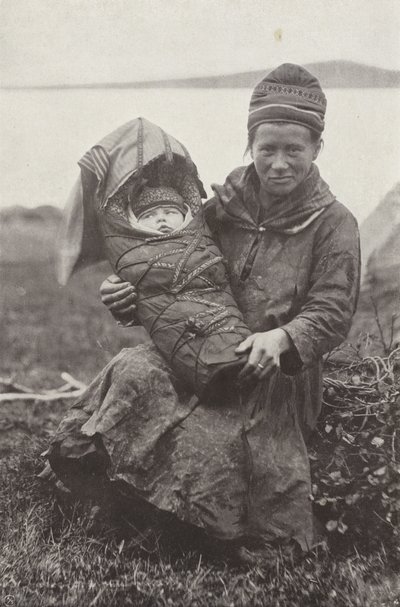Lapp anya és baba alkotó: Norwegian Photographer