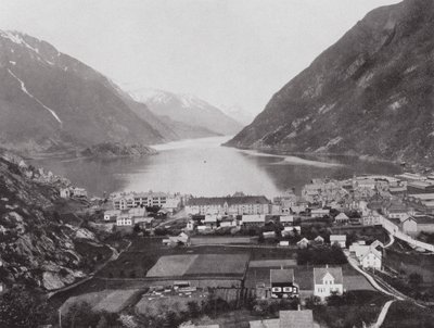 Odda (fekete-fehér fotó) alkotó: Norwegian Photographer