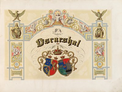 Oscarshal címlap, 1852 alkotó: Norwegian School