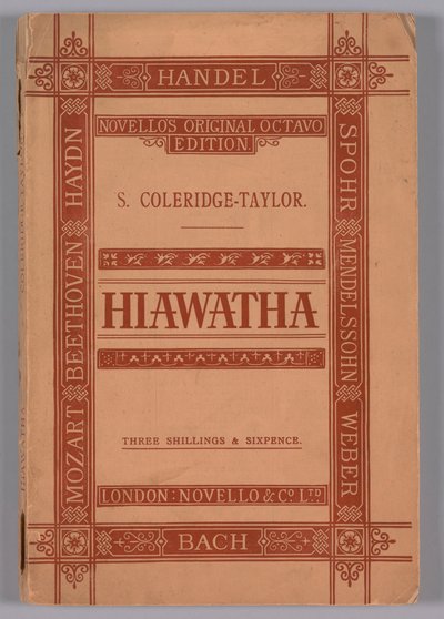 The Song of Hiawatha Op.30, 1900. alkotó: Novello and Company