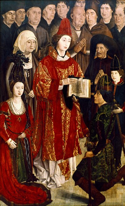 Szent Vince oltárképe, 1460 alkotó: Nuno Goncalves or Gonzalvez