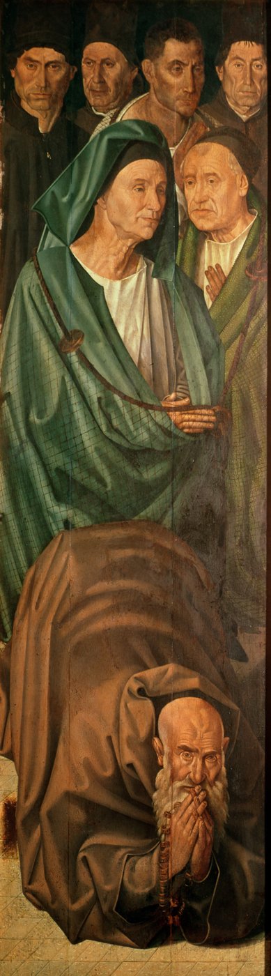 A halászok, a St. Vincenti poliptichonból, 1465 körül alkotó: Nuno Goncalves or Gonzalvez
