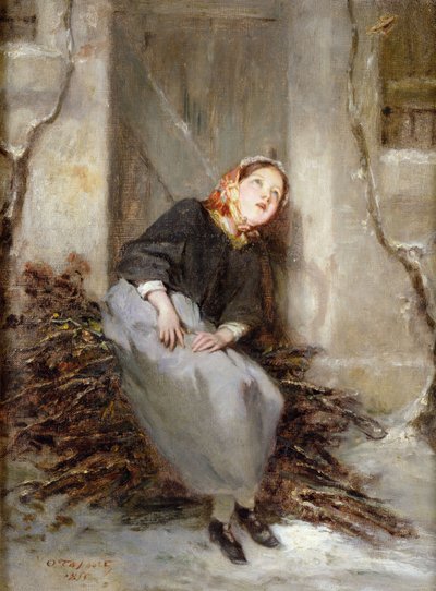 A gallyszedő, 1855 alkotó: Octave Tassaert