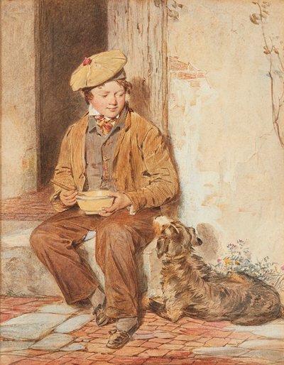 Könyörgés a maradékokért (akvarell) alkotó: Octavius Oakley