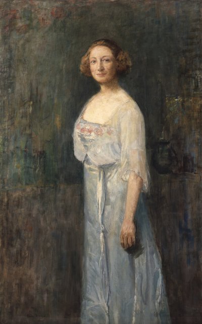 Johanne Dybwad színésznő (1867-1950) alkotó: Oda Krohg