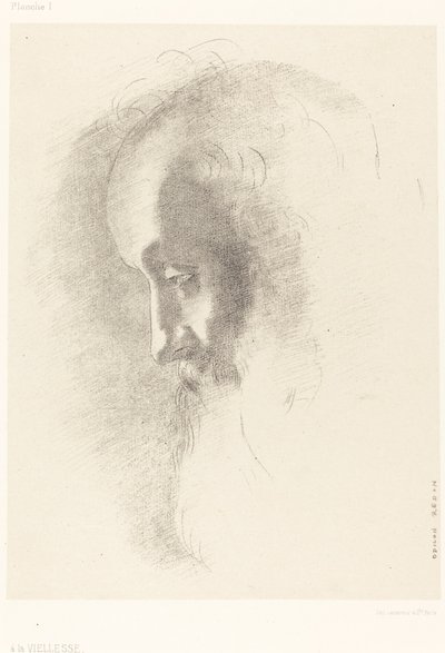 A La Vieillesse (öregségig) alkotó: Odilon Redon