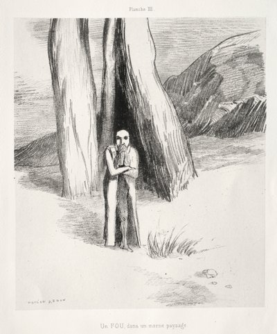 Egy őrült szomorú tájon alkotó: Odilon Redon